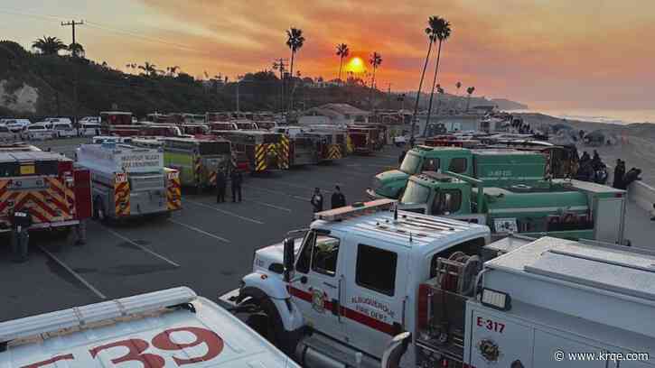 New Mexico crews share experience of helping fight California wildfires