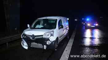 Zwei Männer bei Unfall auf der A25 schwer verletzt