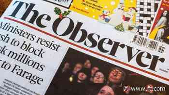 Observer newspaper deal attracts government scrutiny