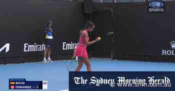 Australian Open Highlights: Cristina Bucsa v Leylah Fernandez