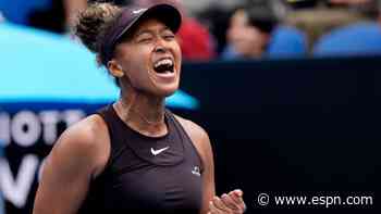 Osaka rallies for statement win vs. No. 20 Muchova