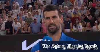 Djokovic heaps hilarious praise on young Faria