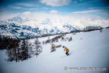 British skier dies after crashing into another UK tourist on the slopes in French resort Les Arcs