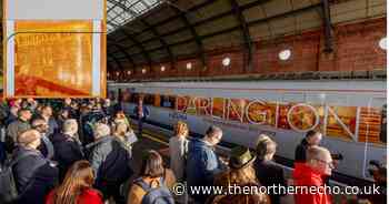 LNER train named Darlington in 'fantastic' naming ceremony