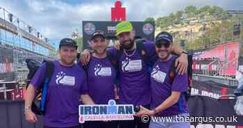 Father completes Ironman Challenge in memory of son