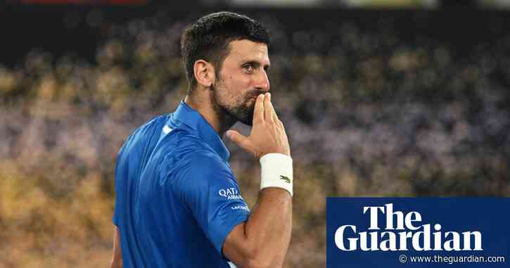 Novak Djokovic breaks grand slam record before surviving scare at Australian Open