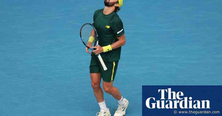 Jordan Thompson limps out of Australian Open with straight-sets defeat to Nuno Borges