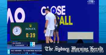 Kokkinakis' close call