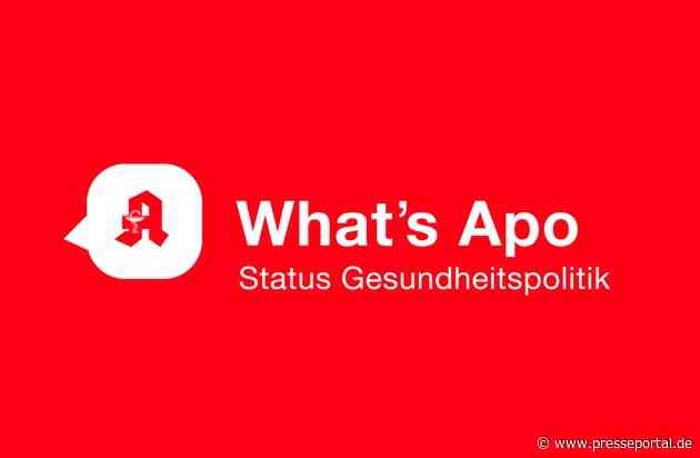 Bundestagswahl: Initiative "What's Apo" wirft Licht auf Gesundheitspolitik