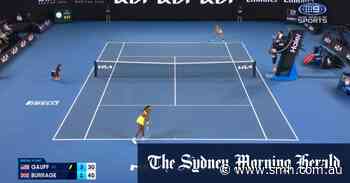 Australian Open Highlights: Coco Gauff v Jodie Burrage