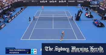 Australian Open Highlights: Anastasia Pavlyuchenkova v Anastasia Potapova