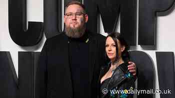 Rag'n'Bone Man showcases his trimmer frame as he joins glamorous wife Zoe Beardsall at the premiere of Bob Dylan biopic A Complete Unknown