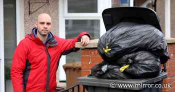 Rat-infested street hasn't had bins collected for month and is 'overflowing' with rubbish