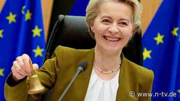 "Starke Stimme Europas": Ursula von der Leyen erhält den Karlspreis