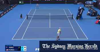 Australian Open Highlights: Aleksander Vukic v Sebastian Korda