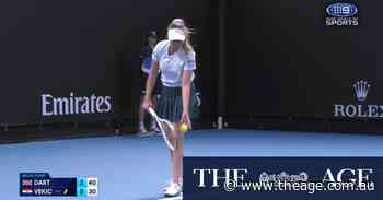 Australian Open Highlights: Harriet Dart v Donna Vekic