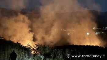 Incendi a raffica a Corcolle, sospetti sulla natura dolosa dei roghi