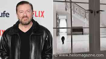 Ricky Gervais' $17m mansion with never-ending staircase leaves fans concerned