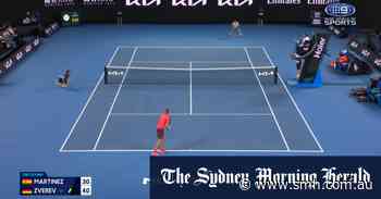 Australian Open Highlights: Pedro Martinez v Alexander Zverev