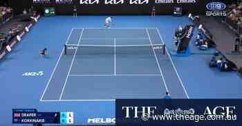 Australian Open Highlights: Jack Draper v Thanasi Kokkinakis