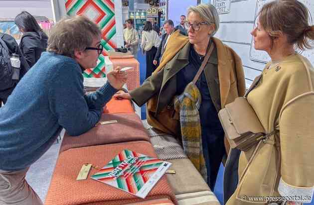 Visit Italy at HEIMTEXTIL 2025: Italian Trade Agency und 29 Markenartikler aus ganz Italien zeigen in vier Hallen elegantes Design und spannende Innovationen