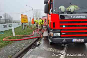 Brandweer moet mazoutspoor van ongeveer 12 kilometer lang opruimen