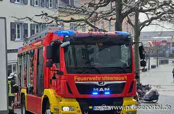 FW-Radolfzell: Einsatz auf dem Wochenmarkt