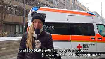 Video: Blitzeis lähmt Deutschland - Über 650 Unfälle bundesweit