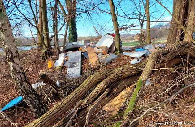 POL-HOL: Unzulässige Müllablagerung im Bereich der Landesstraße 550 - Verursacher ermittelt