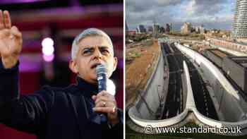 Sadiq Khan: Londoners 'should be incredibly proud' of 'great' Silvertown Tunnel