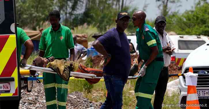 La polizia del Sudafrica assedia una miniera d’oro illegale: impedito l’invio di cibo e acqua. Muoiono 78 persone, centinaia ancora bloccate