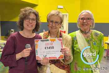 Markant Bilzen overhandigt cheque van 1.450 euro aan Sint-Gerardus