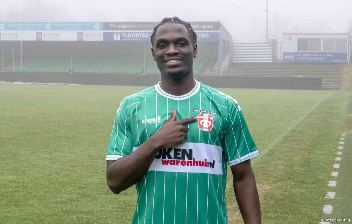 Augustin Drakpe tekent contract bij FC Dordrecht