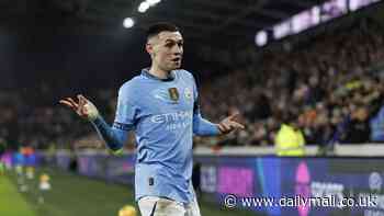 Phil Foden claims he's 'learned more from this season' than any other after brace in draw at Brentford as he insists he 'still believes' in struggling Man City team