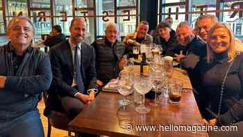 Prince William surprises Aston Villa fans with pints and football banter in Birmingham pub