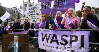 Labour minister jeered as he's confronted over WASPI 'betrayal'