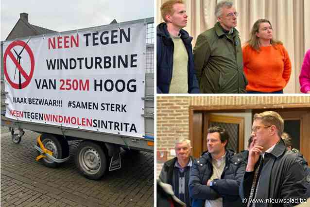 Buurtbewoners protesteren massaal tegen komst van grootste windmolen van het land: “We werken dag en nacht voor een huis middenin de natuur, en dan doen jullie dit?”