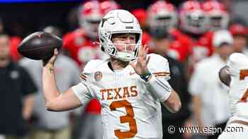 Longhorns QB Ewers declares for '25 NFL draft