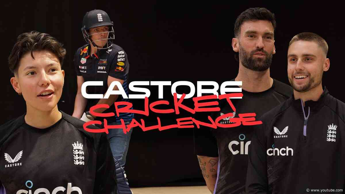 Formula 1 World Champion Takes On England Cricket Players!