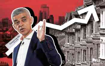 Sadiq Khan's latest council tax rise revealed as Mayor's share of bills for Londoners rises to nearly £500