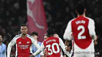 Arsenal score controversial equaliser in north London derby - as refereeing error leads to Dominic Solanke's own goal with Tottenham players left fuming