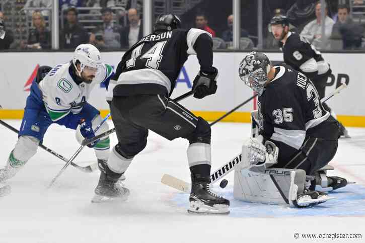 Kings head to Vancouver looking to rediscover their offensive production