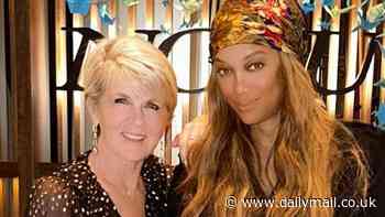 Julie Bishop dines with American supermodel Tyra Banks at lavish Sydney restaurant - following her very glamorous fashion photoshoot