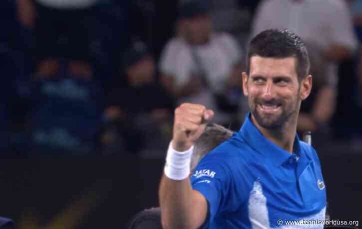 Novak Djokovic edges closer to Roger Federer's Australian Open record