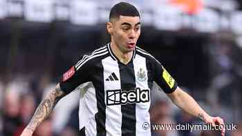 Newcastle winger Miguel Almiron enters talks to rejoin former club in £8m deal after falling out of favour under Eddie Howe