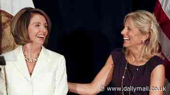 Jill Biden's bitter parting shot at Nancy Pelosi after she knifed Joe in the back