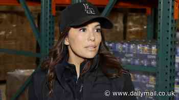 Eva Longoria comforts volunteers as she helps clean up debris amid LA fires after donating $1million in relief