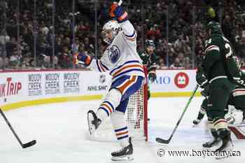 McDavid scores twice, Oilers beat Wild 5-3 for seventh win in eight games