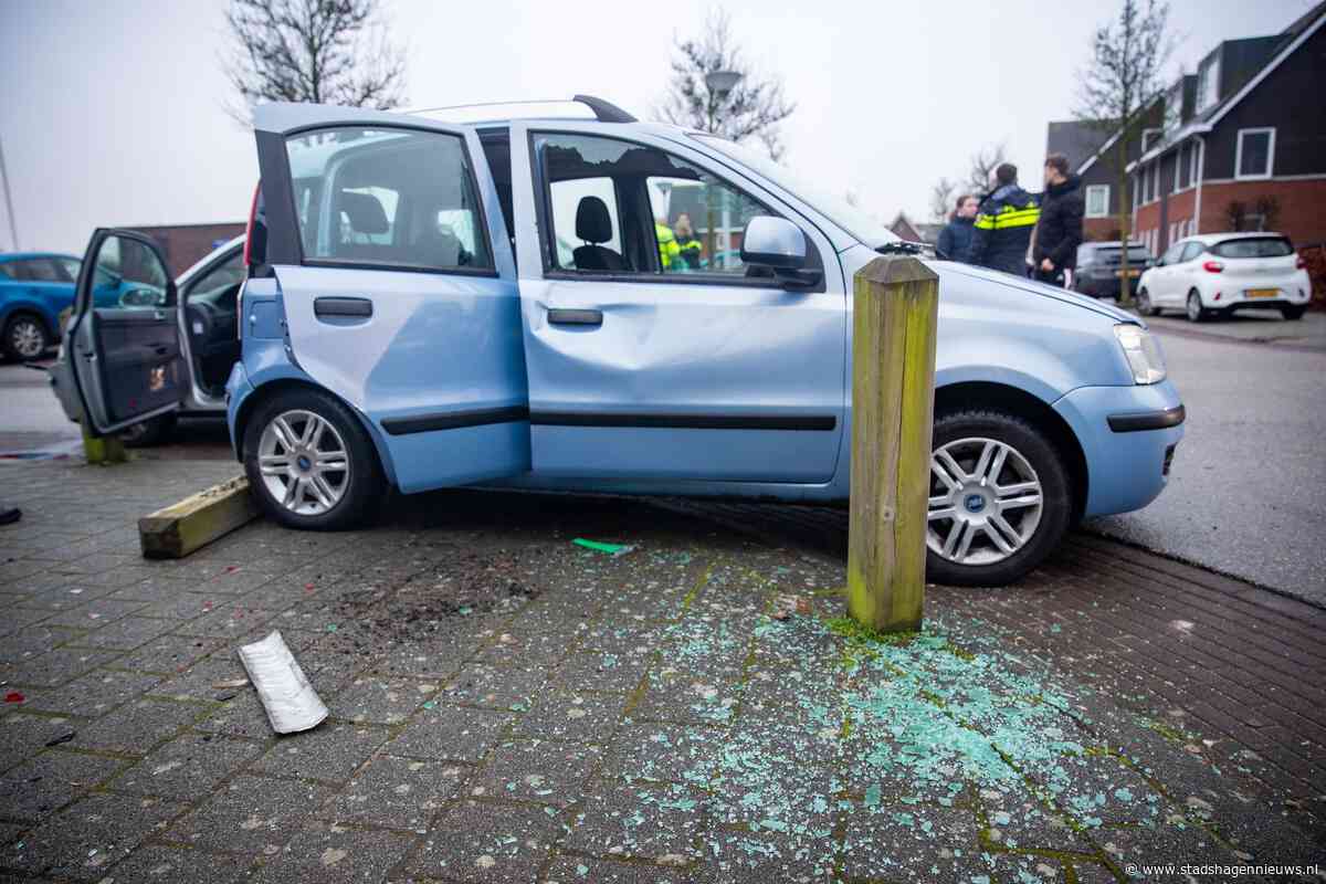 Auto’s in botsing op kruising Buckhorstlaan