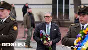 UK will 'never let up' on Ukraine support, says Starmer